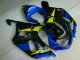 Azul ABS Plástica Suzuki GSXR 600 / 750 K1 K2 K3 01-03