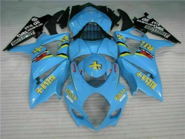 Azul ABS Plástico Suzuki GSXR 1000 K7 07-08