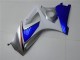 Azul Blanco Kits ABS Carenado Suzuki GSXR 1000 K7 07-08