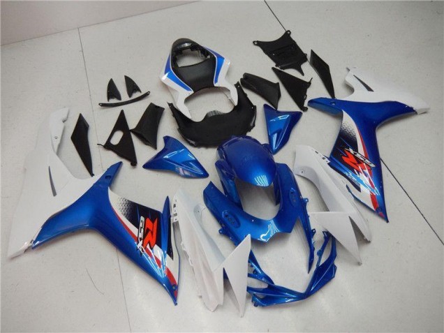 Azul Blanco Plástica Suzuki GSXR 600 / 750 K11 11-21