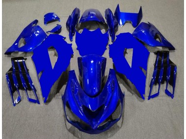 Azul Negro Carenado Kawasaki ZX14R ZZR 1400 12-21