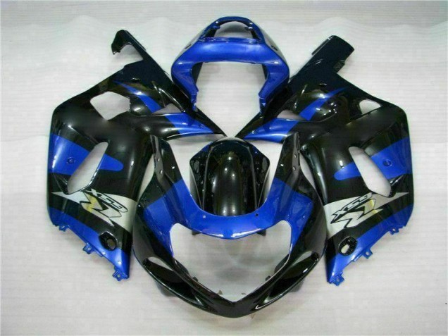 Azul Negro Kit Carenado Suzuki GSXR 600 / 750 K1 K2 K3 01-03