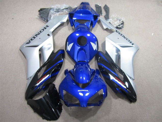 Azul Plata Negro Carenado Honda CBR 1000 RR 04-05