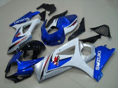 Blanco Azul Carenado Suzuki GSXR 1000 K7 07-08