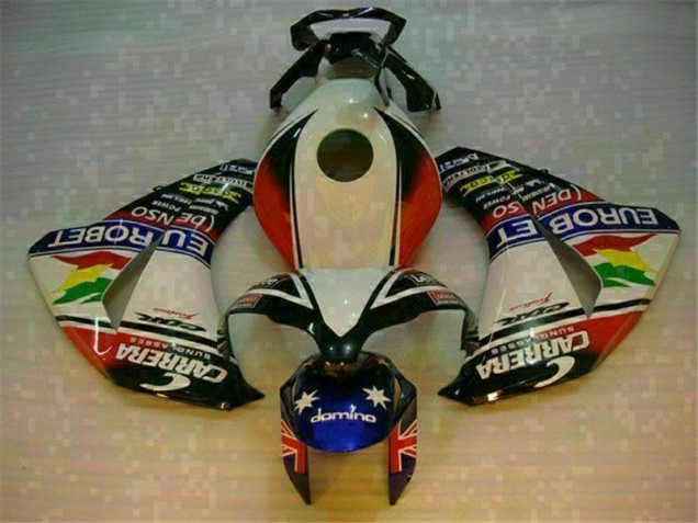 Blanco Azul Kit Carenado ABS Completo Honda CBR 1000 RR 08-11