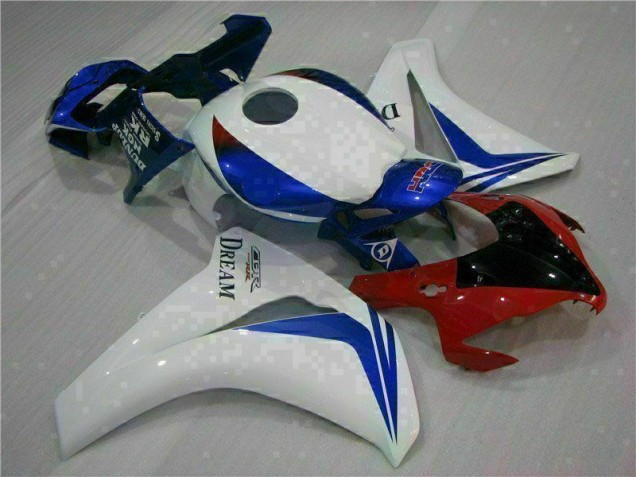 Blanco Azul Kits ABS Carenado Honda CBR 1000 RR 08-11