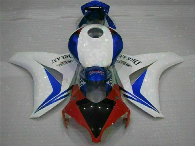 Blanco Azul Kits ABS Carenado Honda CBR 1000 RR 08-11