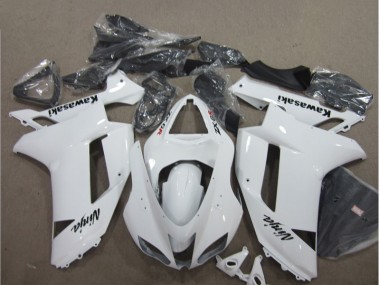 Blanco Carenado Kawasaki ZX6R 07-08