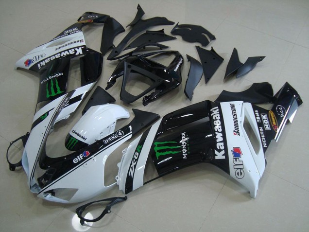 Blanco Monster Carenado Kawasaki ZX6R 07-08