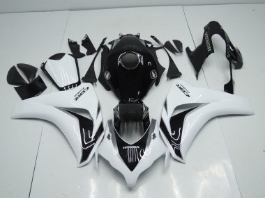 Blanco & Negro Gris Carenado Honda CBR 1000 RR 08-11