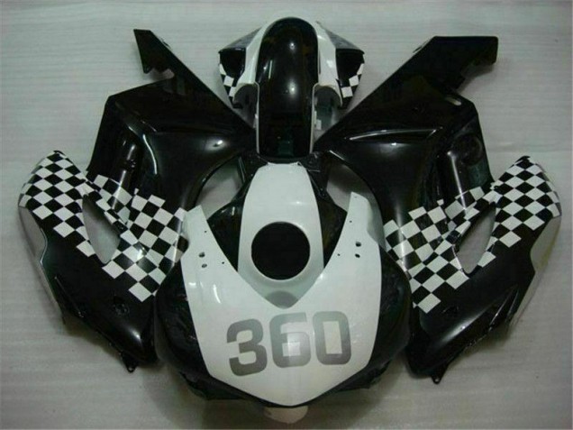 Blanco Negro Kit Completo Carenado Honda CBR 1000 RR 04-05