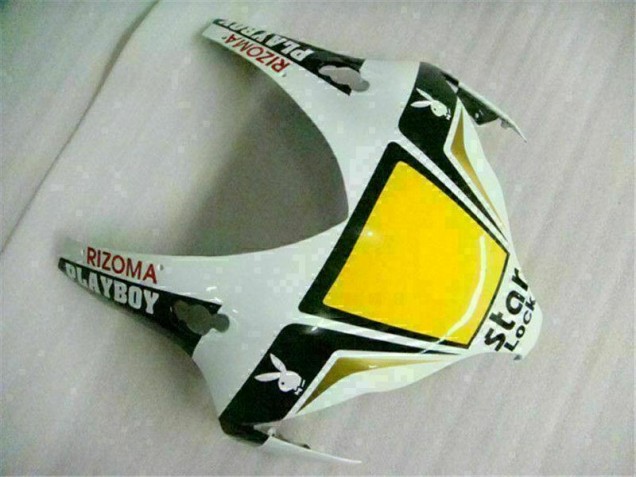 Blanco Negro Playboy ABS Carenado Honda CBR 1000 RR 08-11