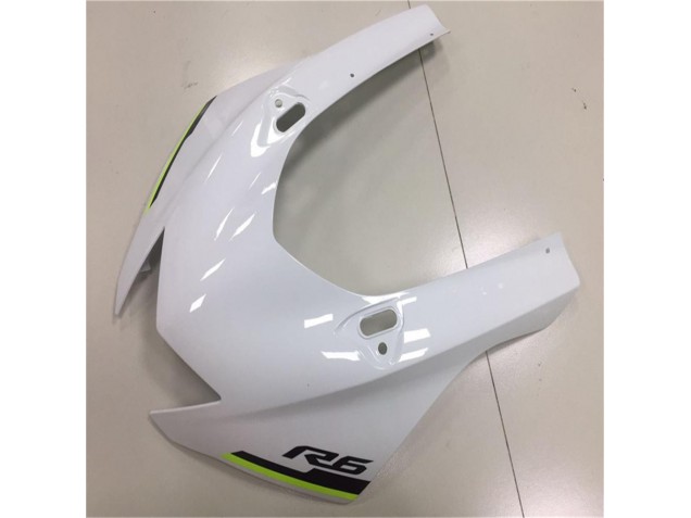 Blanco Plata Carenado Yamaha R6 17-23