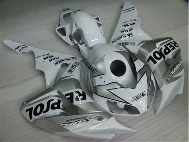 Blanco Plata Negro Repsol Plástico Honda CBR 1000 RR 04-05