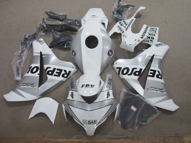 Blanco Repsol Inyección Kit Carenado Honda CBR 1000 RR 08-11