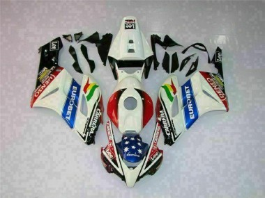 Blanco Rojo ABS Plástica Honda CBR 1000 RR 04-05