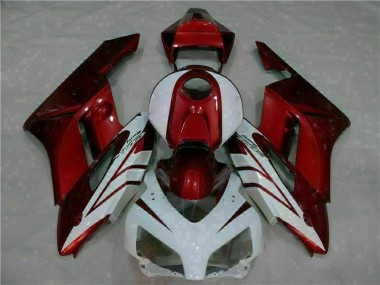 Blanco Rojo ABS Plástico Honda CBR 1000 RR 04-05