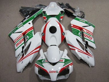 Blanco Rojo Castrol Carenado Honda CBR 1000 RR 04-05