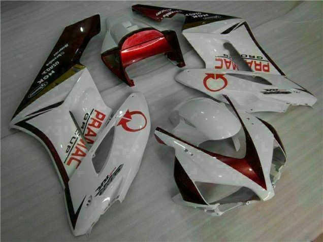 Blanco Rojo Kit Carenado Honda CBR 1000 RR 04-05