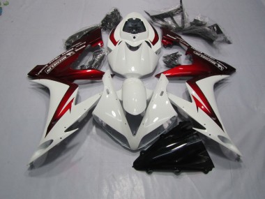 Blanco Rojo Kits Carenado Honda CBR 1000 RR 04-05