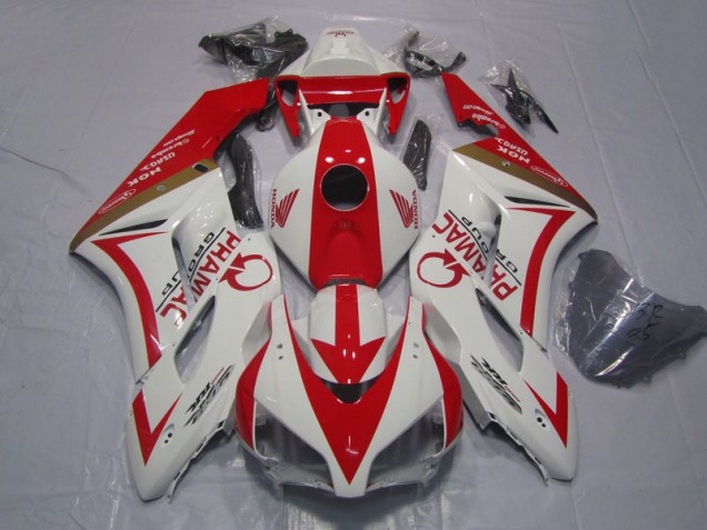 Blanco Rojo PRAMAC Carenado Honda CBR 1000 RR 04-05