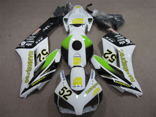 Blanco Verde Hannspree 52 Plástico Honda CBR 1000 RR 04-05