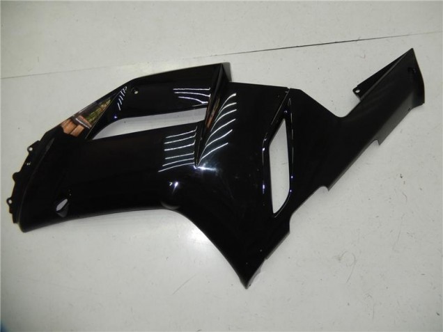 Brillante Negro Kits Carenado Kawasaki ZX6R 07-08