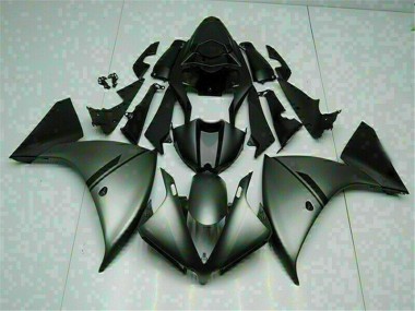 Gris Negro Carenado Yamaha R1 12-14