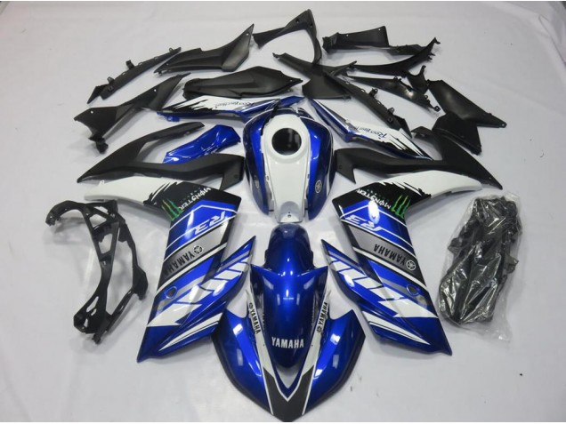 Monster Azul Carenado Yamaha R3 15-22