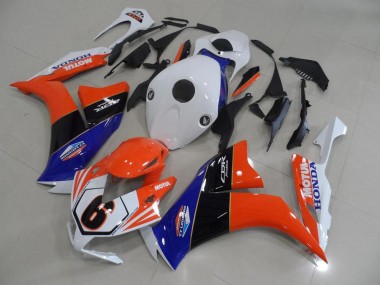 Naranja Blanco TT Legend Carenado Honda CBR 1000 RR 12-16