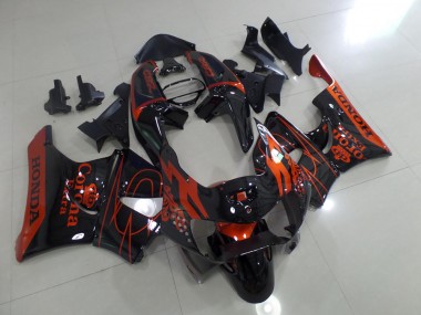 Naranja Corona Kits Completo Carenado ABS Honda CBR 900 RR 919 98-99