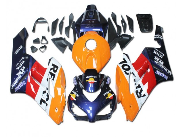 Naranja Rojo Azul Repsol Carenado Honda CBR 1000 RR 04-05