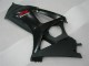 Negro ABS Carenado Suzuki GSXR 1000 K7 07-08