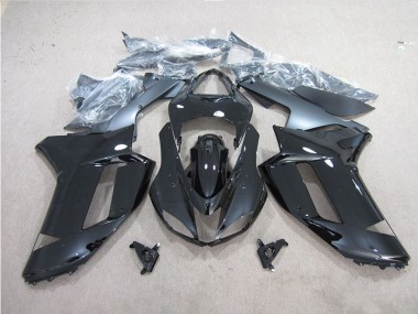 Negro ABS Plástico Kawasaki ZX6R 07-08