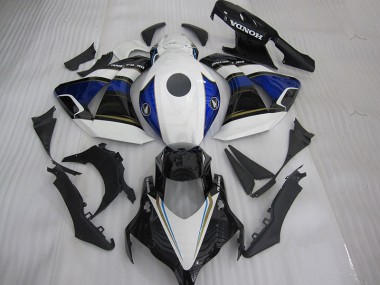 Negro Blanco Azul Carenado Honda CBR 1000 RR 04-05