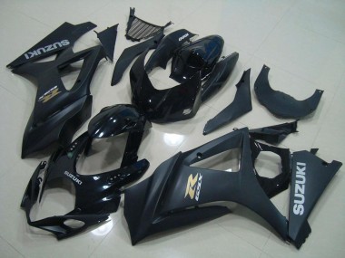 Negro Estilo OEM Carenado Suzuki GSXR 1000 K7 07-08