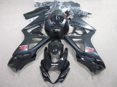 Negro Kits Completo Carenado Suzuki GSXR 1000 K7 07-08