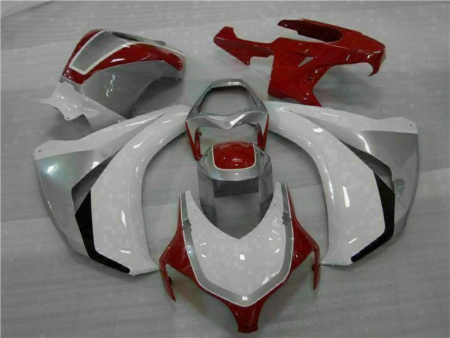 Rojo Blanco ABS Kits Carenado Honda CBR 1000 RR 08-11