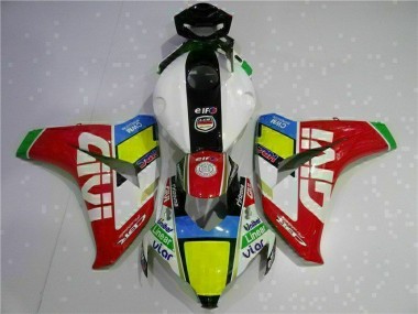 Rojo Blanco Kit Carenado Honda CBR 1000 RR 08-11