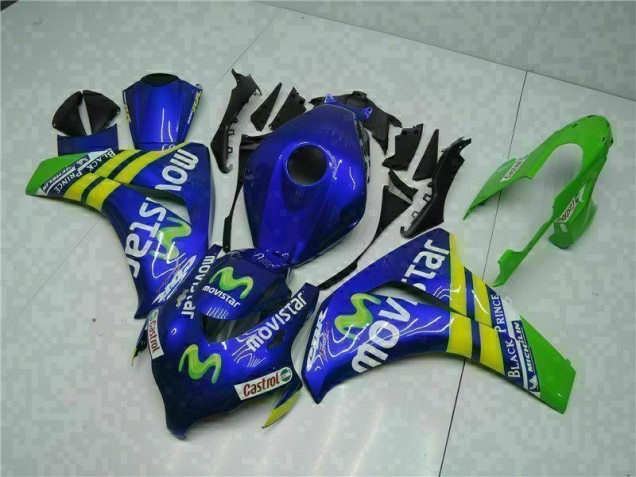 Verde Azul Carenado Honda CBR 1000 RR 08-11