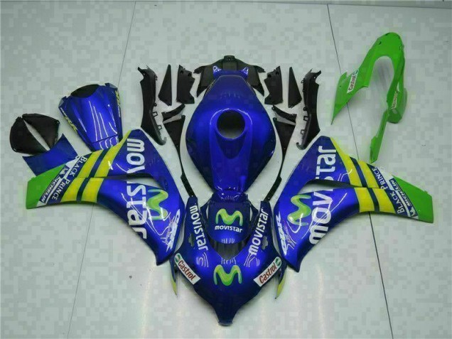 Verde Azul Carenado Honda CBR 1000 RR 08-11