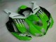 Verde Blanco Ninja Carenado Kawasaki ZX6R 07-08