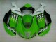 Verde Blanco Ninja Carenado Kawasaki ZX6R 07-08