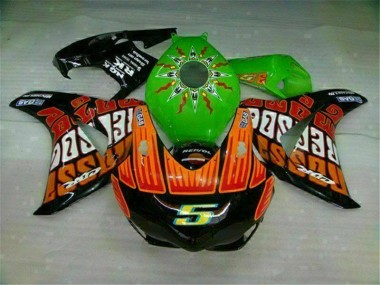 Verde Naranja Carenado Honda CBR 1000 RR 08-11